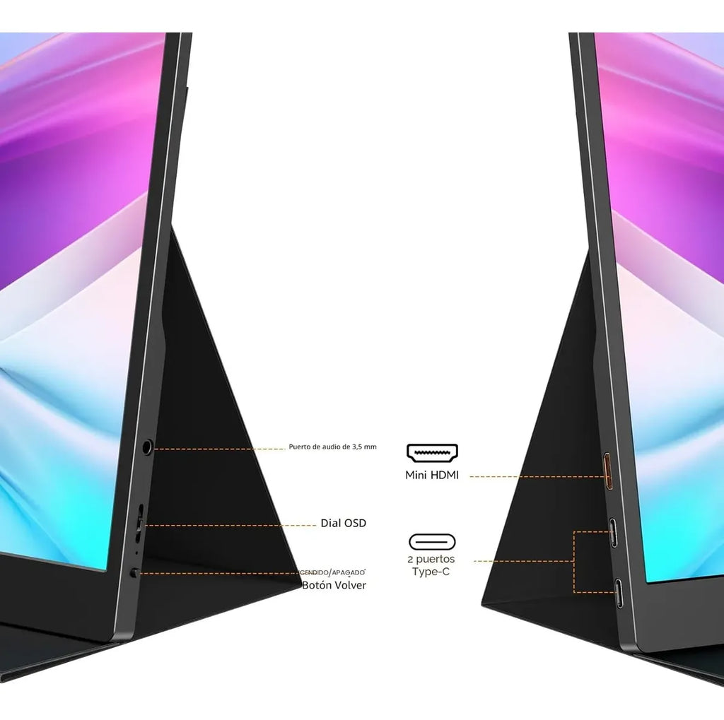 Monitor Portátil 15.6"Full Hd